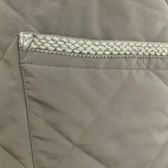 Free people Arnelle Teddy Reversible Olive Green Quilted Jacket size M NWOT